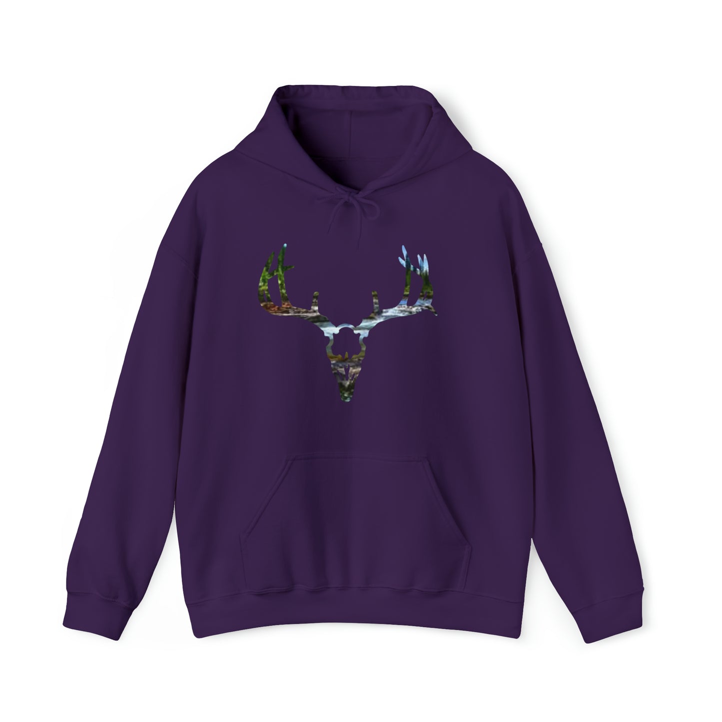 Scenic Antlers - Unisex Heavy Blend™ Hooded Sweatshirt