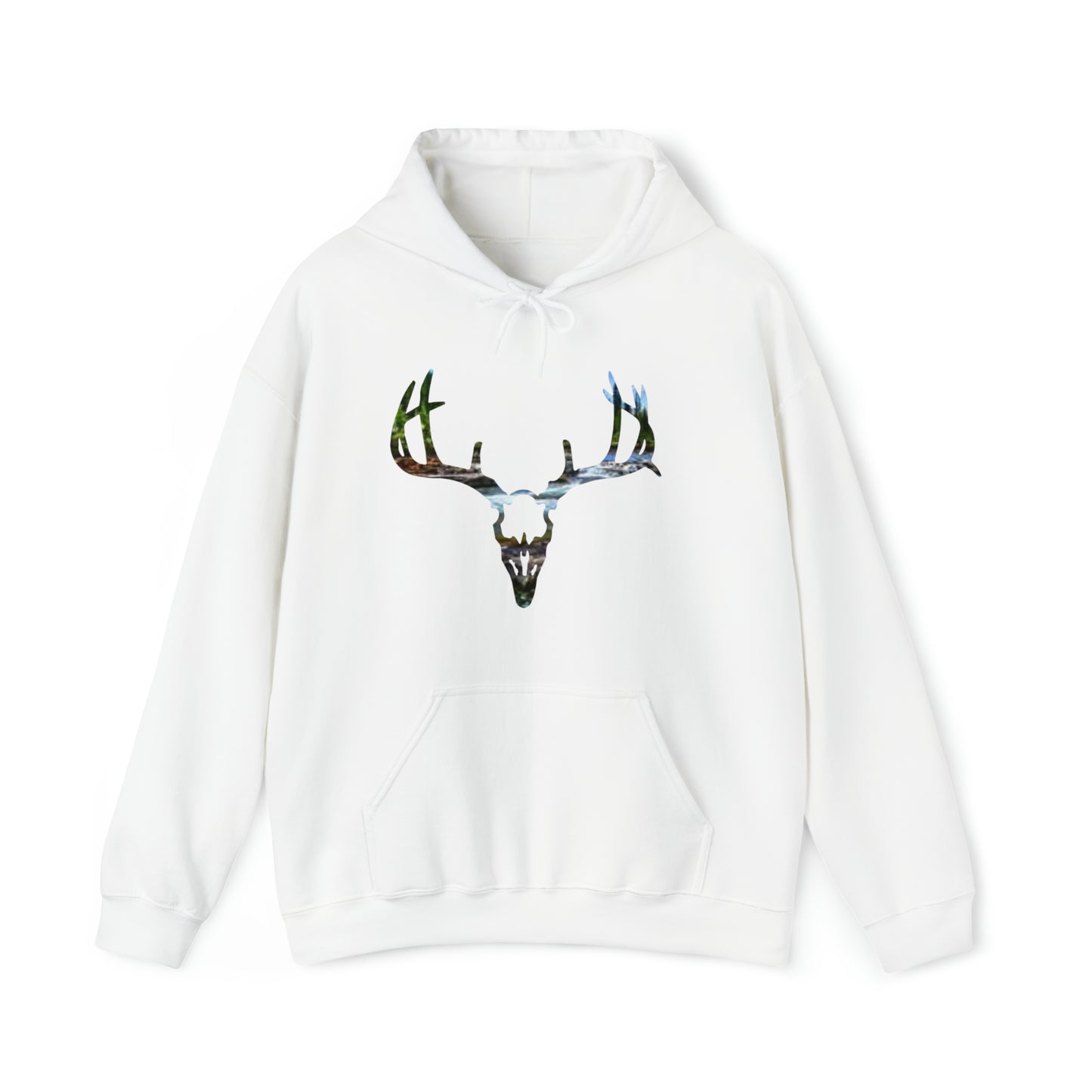 Scenic Antlers - Unisex Heavy Blend™ Hooded Sweatshirt