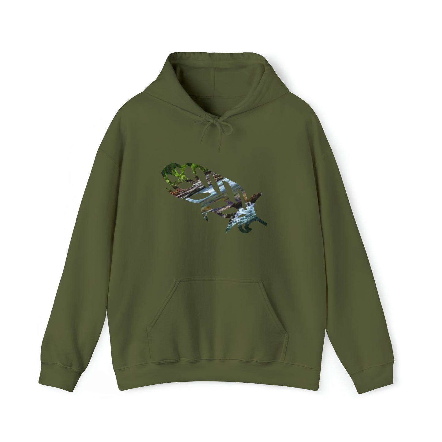 Feather - Unisex Heavy Blend™ Hooded Sweatshirt