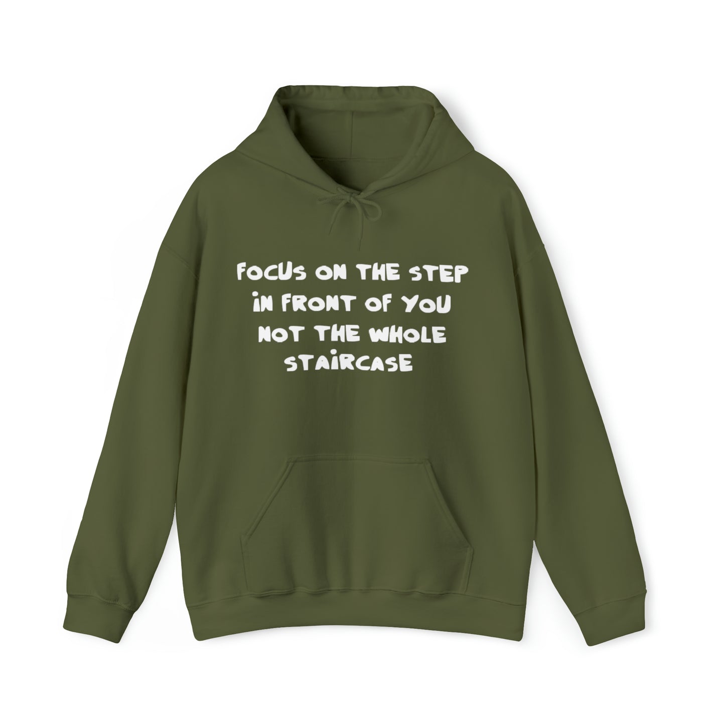 Focus On The Step - Unisex Heavy Blend™ Hooded Sweatshirt