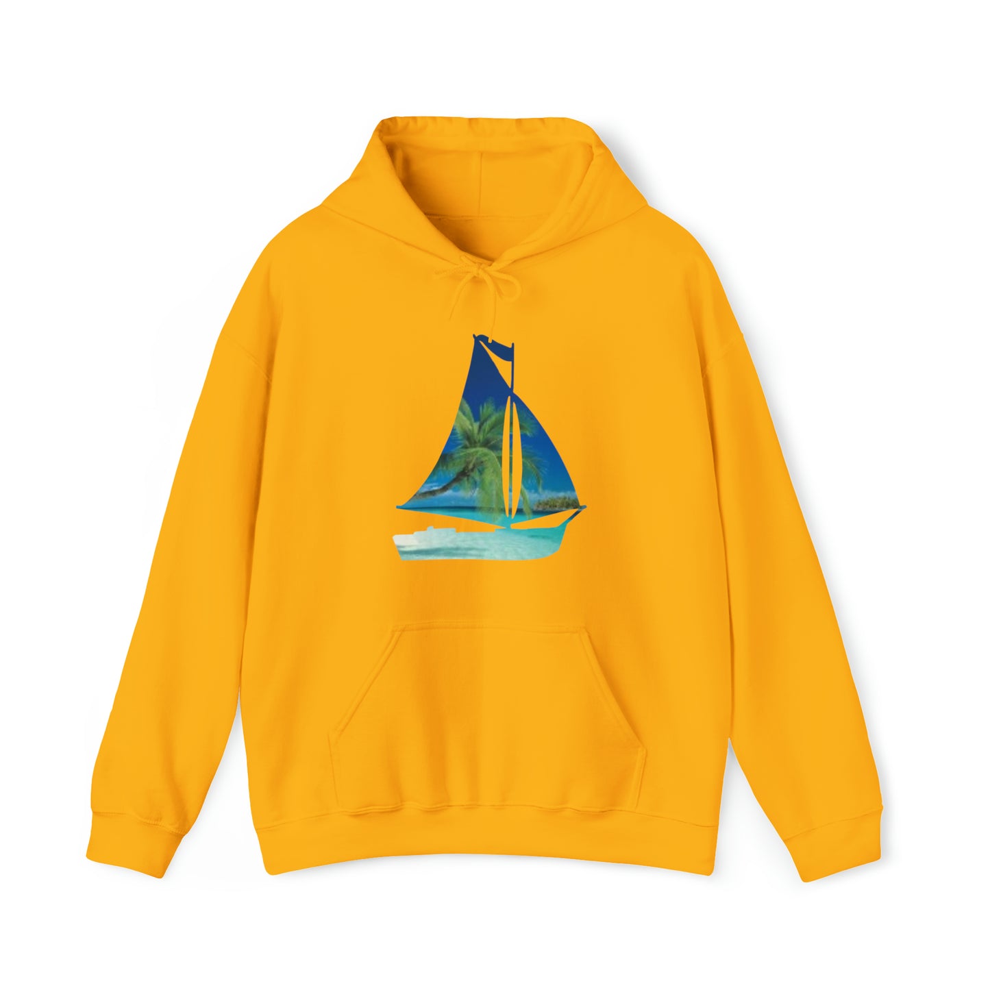 Sailboat - Unisex Heavy Blend™ Hooded Sweatshirt