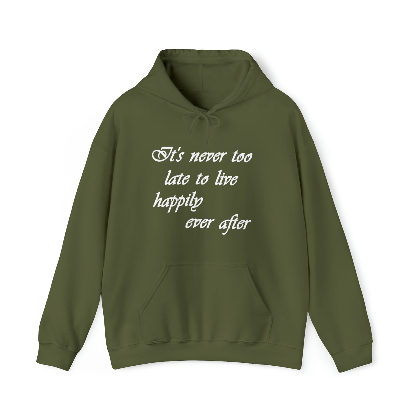 It's Never Too Late - Unisex Heavy Blend™ Hooded Sweatshirt