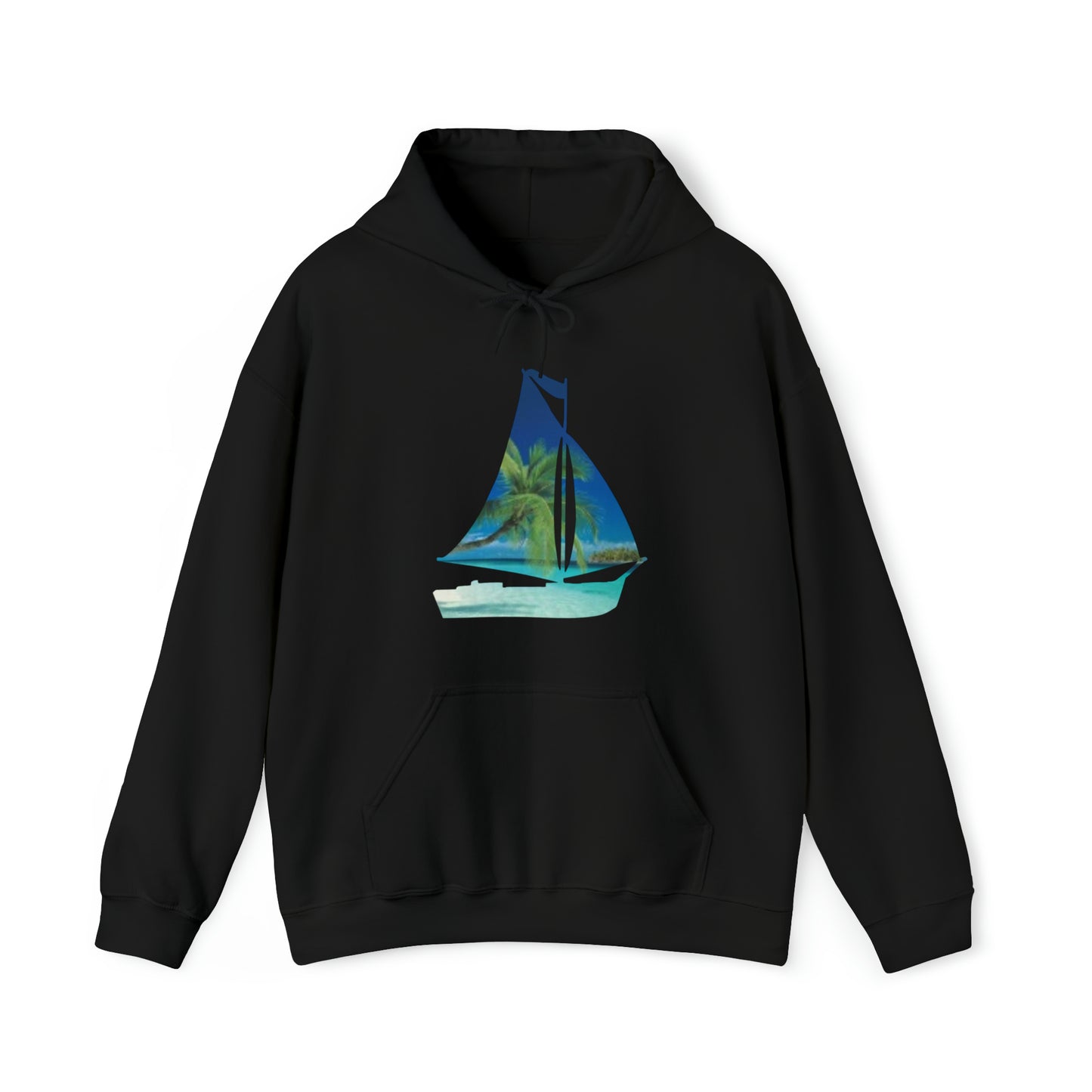 Sailboat - Unisex Heavy Blend™ Hooded Sweatshirt