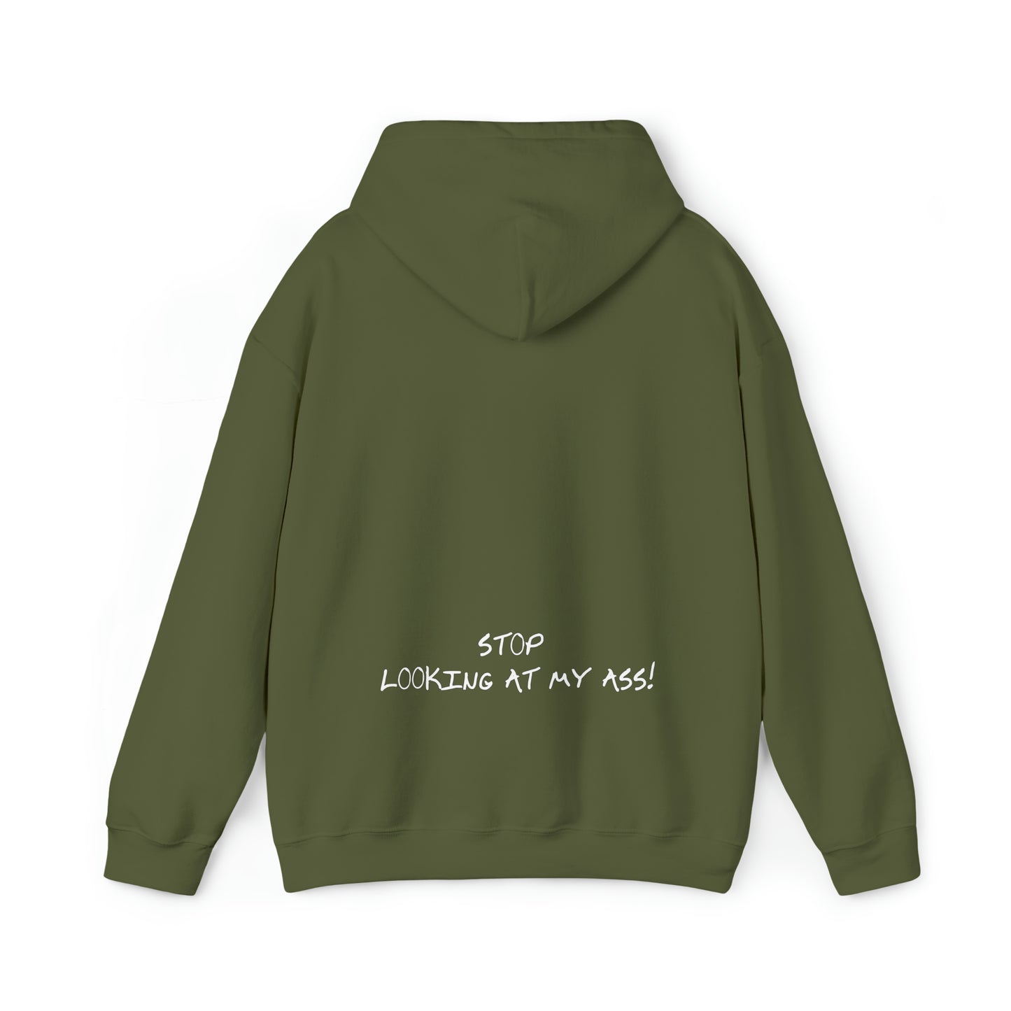 Stop Looking at my.... - Unisex Heavy Blend™ Hooded Sweatshirt